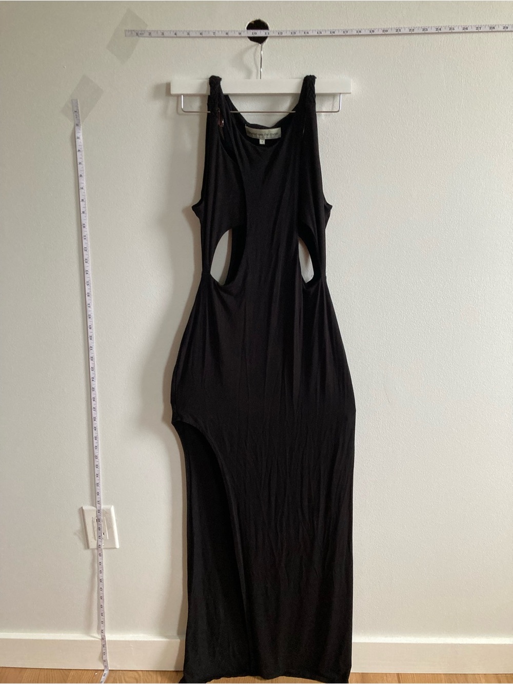 Blessed are the meek size 3 Black Cutout Maxi Dress - Picture 3 of 6